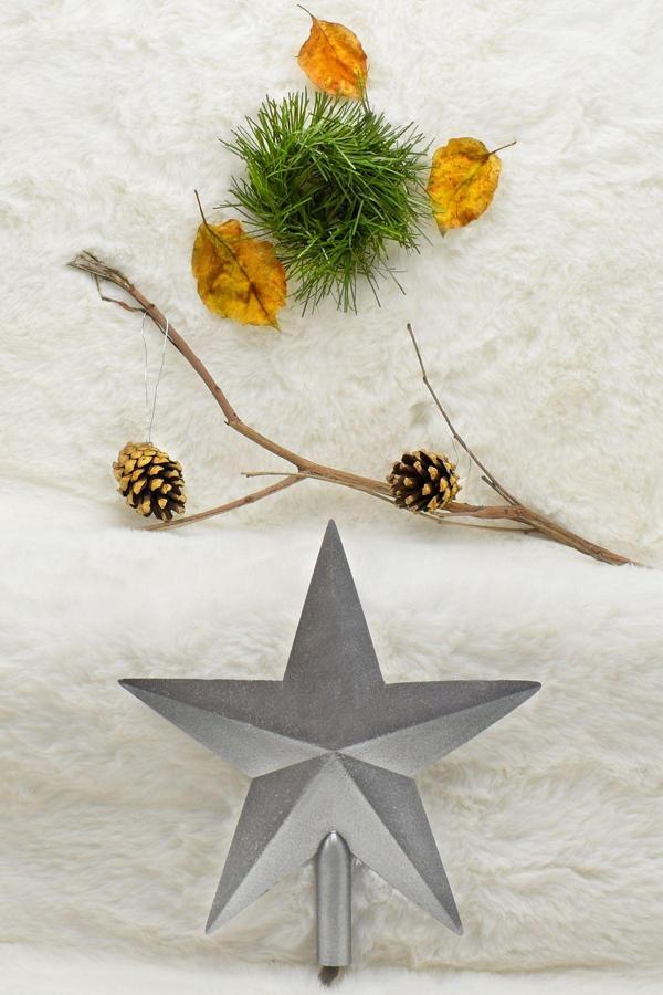 Yılbaşı Çam Ağacı Tepeliği Içi Dolu 20cm - Image 1