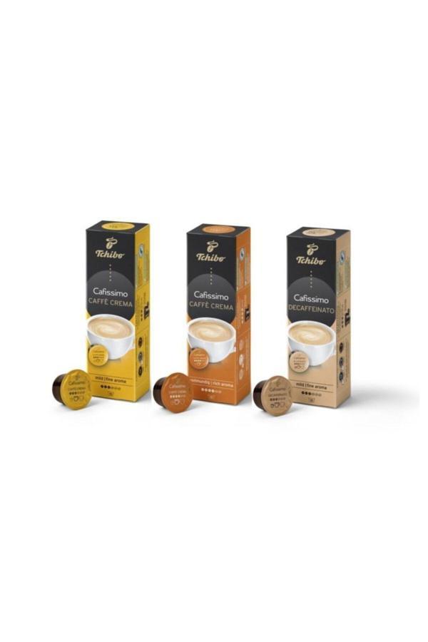 3'lü Set Crema Fine - Crema Rich - Decaffeinated Kapsül Kahve - Image 1