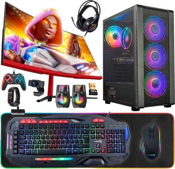 Turbox Tx5035 i5 9400F 16GB 1TB SSD 4GB GTX1050Ti GDDR5 27 Curved Oyuncu Bilgisayarı - Image 1