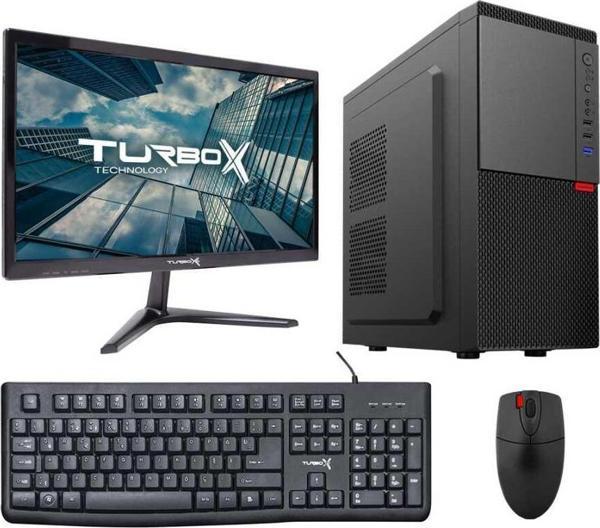 Turbox Tx5050 Intel Core i5 9400F 8GB DDR4 Ram 256GB SSD 2GB R5 230 19.5 inç Masaüstü Ofis Bilgisayarı - Image 1