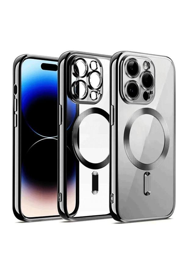 iPhone 12 Pro Kılıf Kross Magneticsafe Kapak - Gümüş-(5796) - Image 1