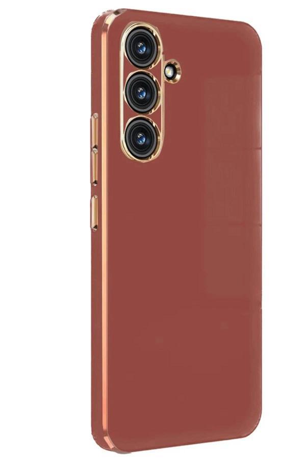 Samsung Galaxy A24 4G Kılıf Volet Silikon - Kırmızı-(5796) - Image 1