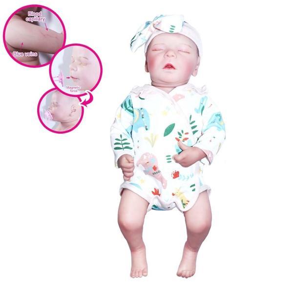 Kutulu 43 cm Aksesuarlı Gerçekçi Bebek Et Bebek - Image 1