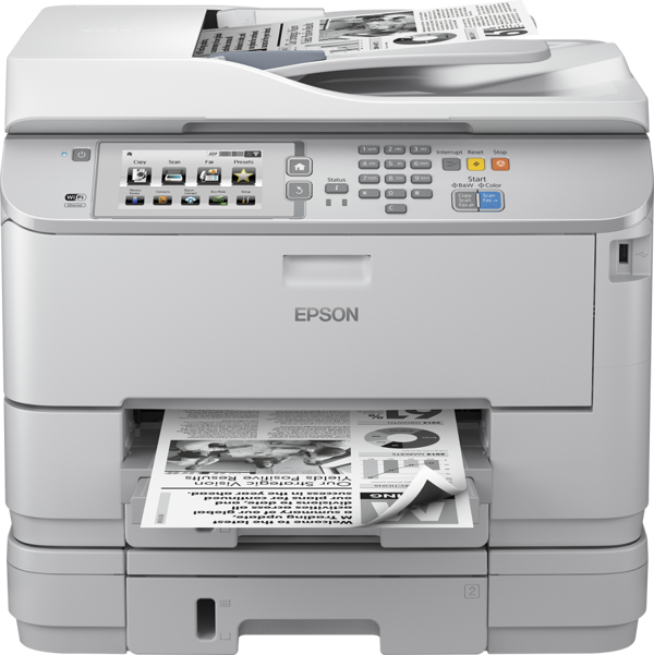 Epson WorkForce Pro WF-M5690DWF (C11CE37403) Wi-Fi + Tarayıcı + Fotokopi + Faks Mono Çok Fonksiyonlu Lazer Yazıcı - Image 1