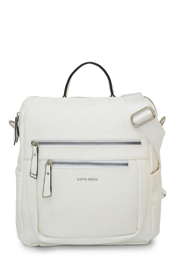 David Jones Çok Bölmeli Fermuarlı Kadın Sırt Çantası DJ257-1 - Image 1