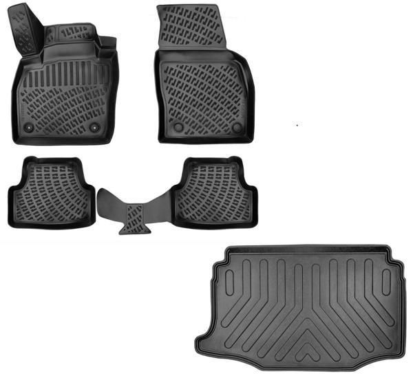 Seat Arona 2017 Sonrası Havuzlu Paspas + ALT Bagaj Havuzu Set - Image 1