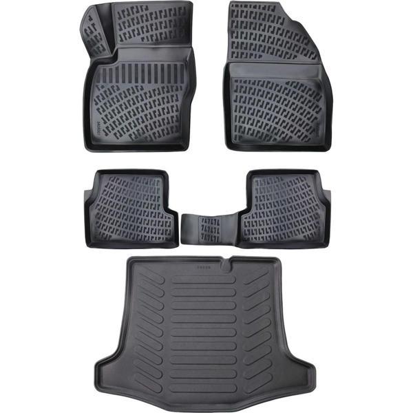 Ford Focus 2 2005-2010 Sedan 3D Paspas+Bagaj Havuzu Seti - Image 1