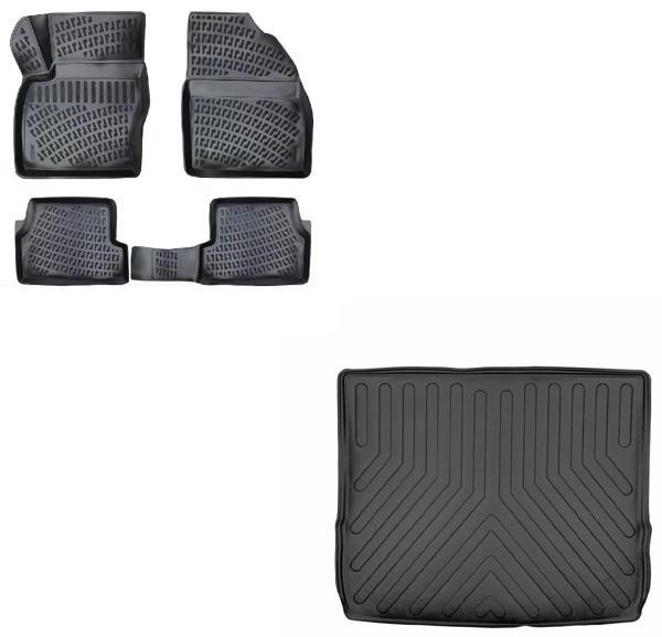 Ford Focus 2 2005-2010 Station Wagon 3d Paspas+bagaj Havuzu Seti - Image 1