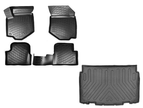 Opel Mokka 3d Paspas + ALT Bagaj Havuzu 2021 Sonrası set  - Image 1