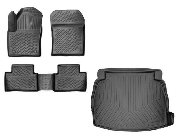 Toyota C-HR 2023 Sonrası Havuzlu Paspas + Bagaj Havuzu Hybrid Ses Sistemi Var - Image 1