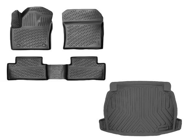 Toyota C-HR 2023 Sonrası Havuzlu Paspas + Bagaj Havuzu Hybrid Ses Sistemi Yok  - Image 1