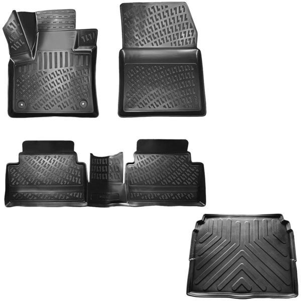  Rizline Citroen C5 Aircross 2022 Sonrası 3D Havuzlu Paspas + Alt Kısım Uyumlu 3D Bagaj Havuzu  Set  - Image 1