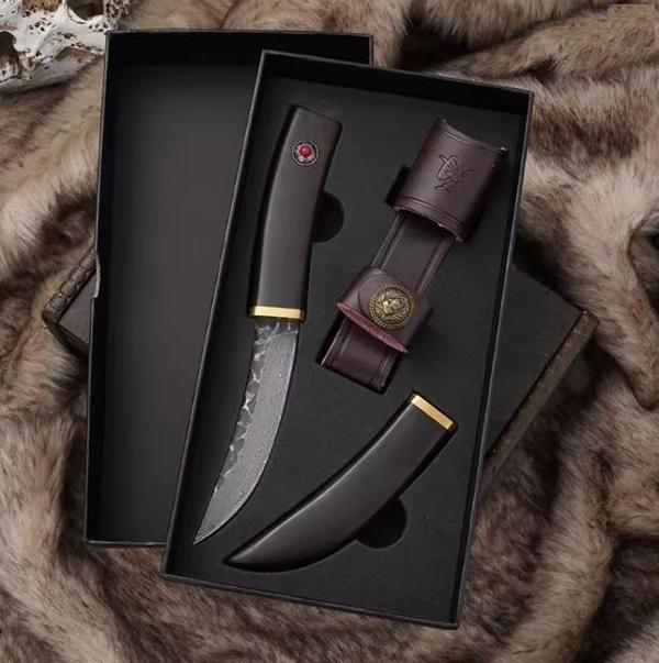 Damascus Tanto Av ve Kamp Bıçağı Nadir - Image 1