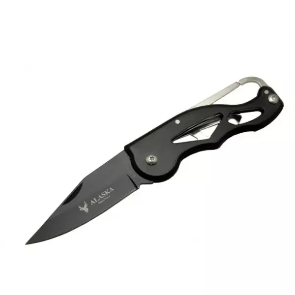 Alaska SDR-11A Kilitli Çakı Black  15,5 cm Manuel, Kemerlikli - Image 1