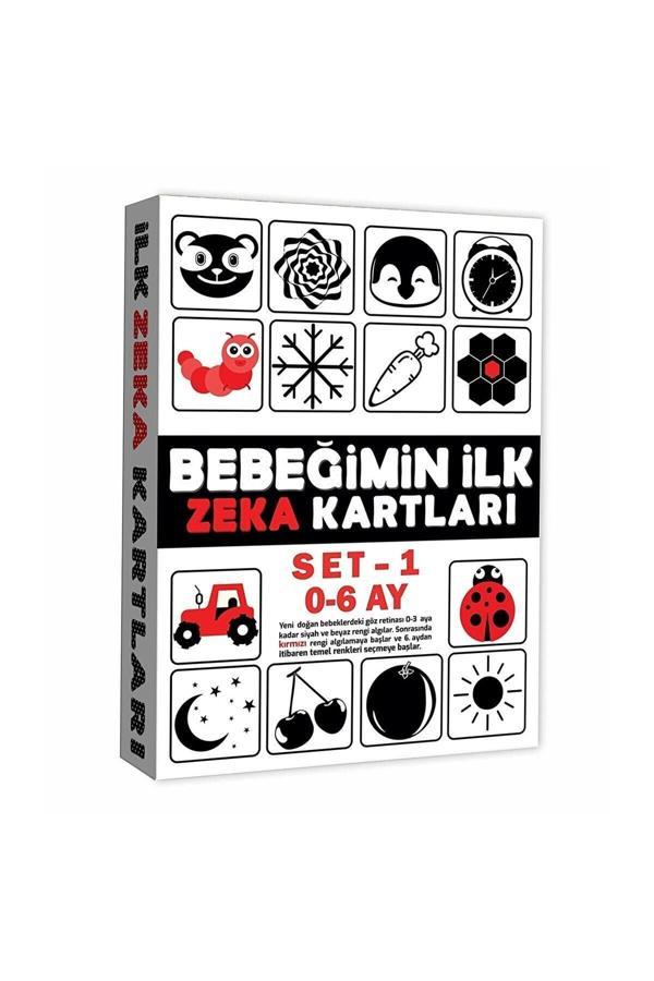 Dıy Toys Dıy Toy Eğitici Kartlar 0-6 Ay Erken Eğitim Zeka Kartı - Image 1