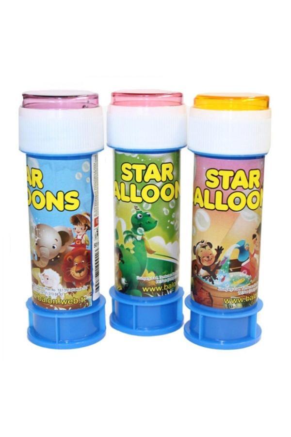 Star Oyun Köpüklü Üflemeli Baloncuk Star 6 Adet - Image 1