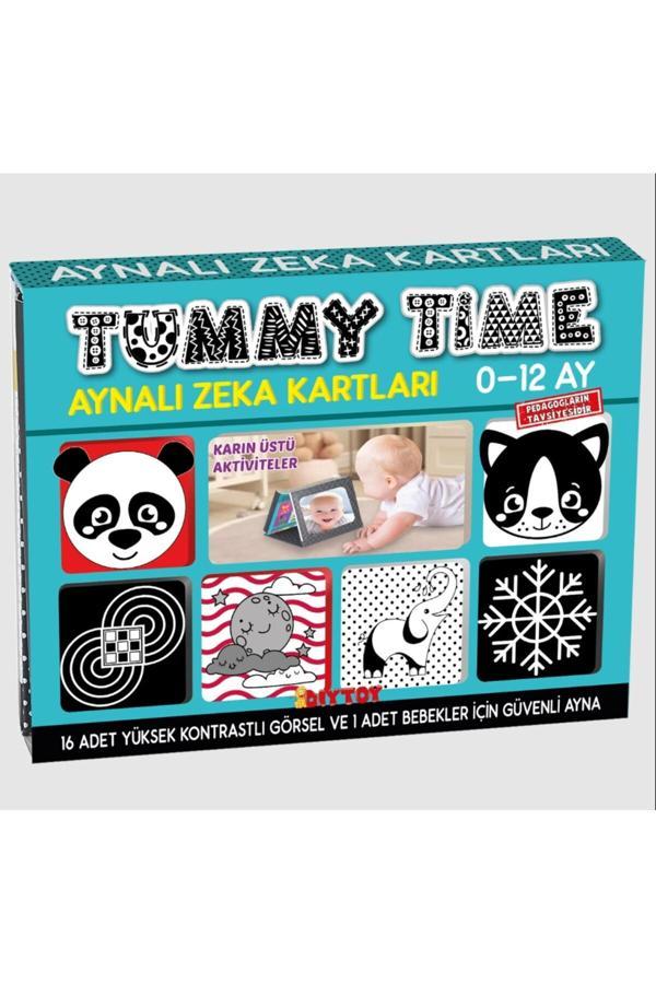 Diytoy Tummy Time Aynalı Zeka Kartları - Image 1