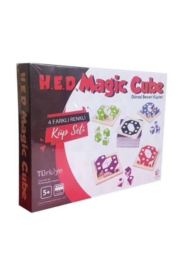 Hobi Eğitim Hed Magic Cube Oyunu Q Bitz Görsel Beceri Küpleri Dikkat Zeka Ve Akıl Oyunu - Image 1