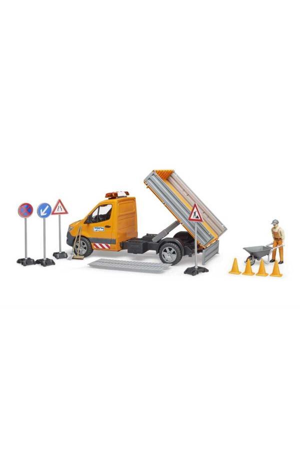 Bruder Mercedes Benz Sprınter Yol Bakım Aracı Ve Elemanı Br02677 - Image 1