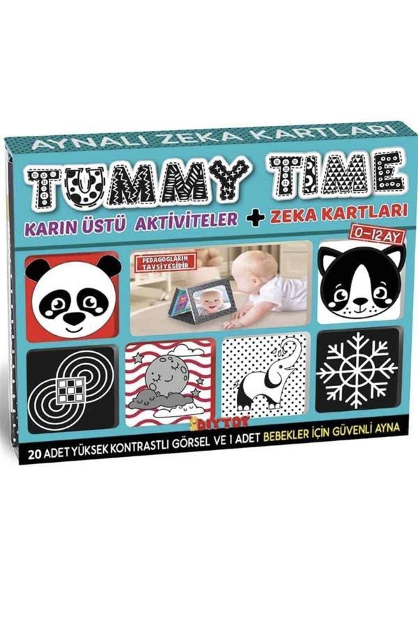 Diytoy Tummy Time Aynalı Zeka Kartları - Image 1