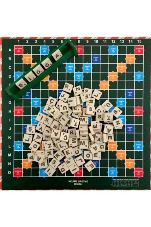 Rita Eğitim Kelime Üretme Oyunu Yerli Üretim Türkçe Scrabble Kelime Avı - Image 1