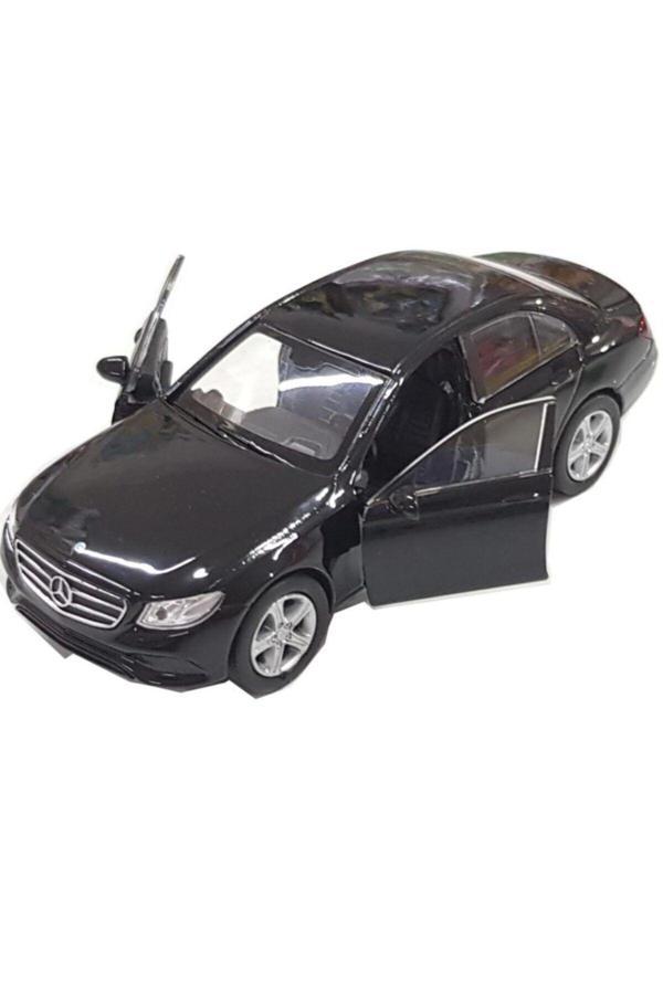 Welly 1:36 Çek Bırak Araba Mercedes Benz E Class Metal Oyuncak Araba - Image 1