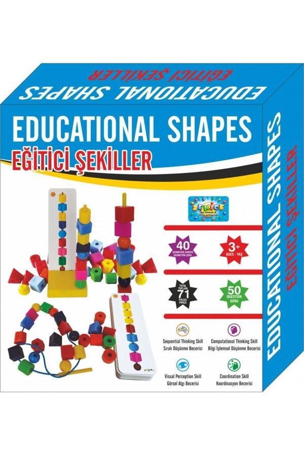 Zekice Eğitici Şekiller Oyunu Eğitici Dikkat Akıl Ve Zeka Oyunu - Image 1