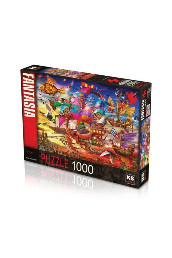 Ks Puzzle 1000 Parça The Flight Uçuş - Image 1