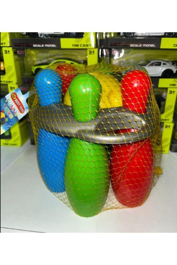 Can Oyuncak Oyuncak 8 Parça 6 Labut Bowling Oyun Seti 20 Cm - Image 1