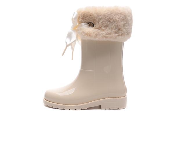 W10239-079 İgor W10239 Campera Charol Soft &Ccedil;ocuk Bot Ve &Ccedil;izme Bej - Image 1