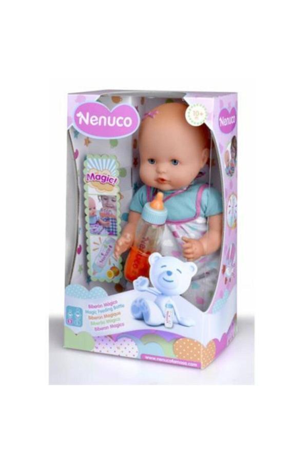Nenuco Sihirli Biberonlu Oyuncak Bebek Özel Yapı Beyaz Önlüklü - Image 1