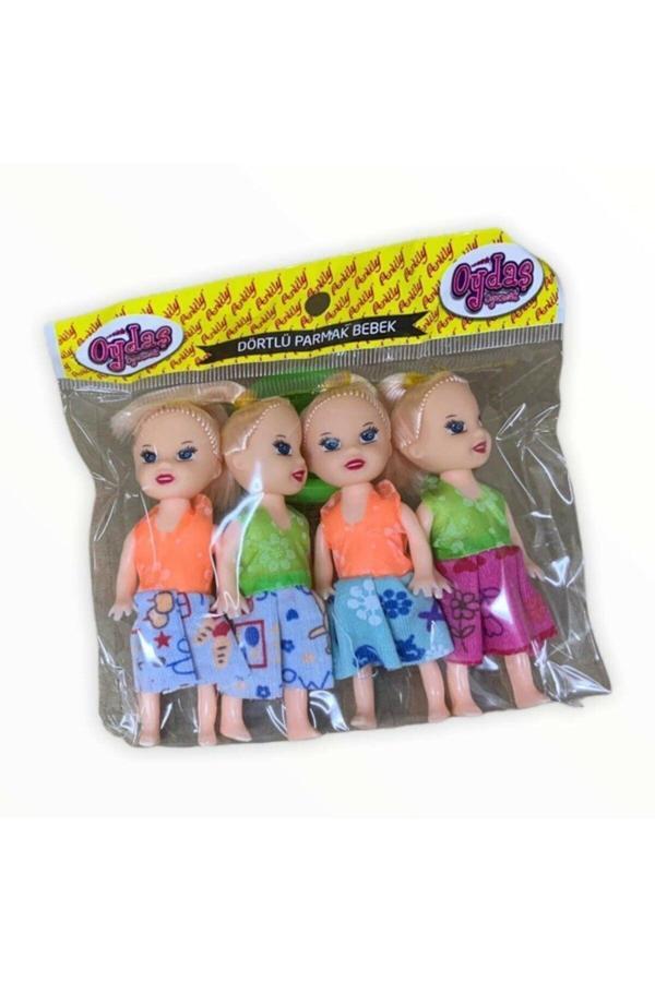 Oydaş Oyuncak Anlily Dörtlü Parmak Bebek Seti  10 Cm - Image 1