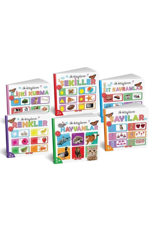 Diytoy Diy-Toy Ilk Kitaplarım Serisi Eğitici 6Lı Set - Image 1
