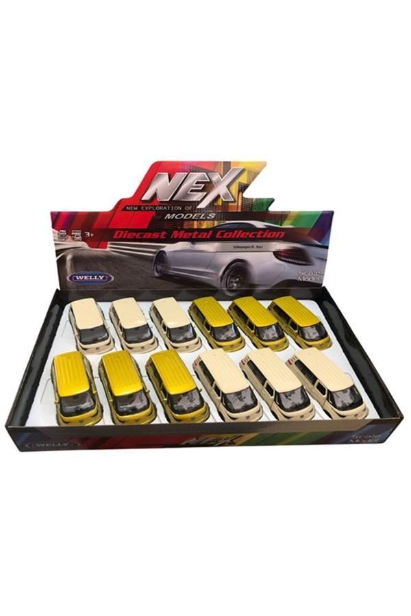 Welly Vw Id Buzz Metal Çek Bırak Araba 1:38 Metal 1 Adet - Image 1