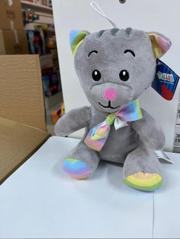 Halley Oyuncak Peluş Sevimli Uyku Arkadaşı Kedi 20 Cm - Image 1