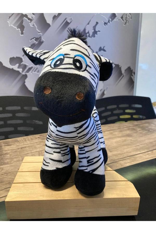 Halley Peluş Oyuncak Zebra 30 Cm Peluş Oyuncak - Image 1