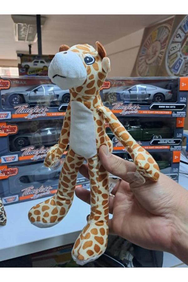 Halley 30 Cm Asılabilir Elleri Vantuzlu Oyuncak Peluş Zürafa - Image 1