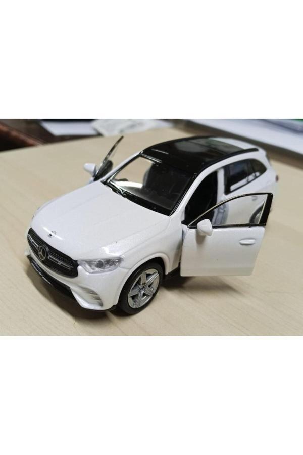 Welly Oyuncak Metal Model Araba 1/36 Çek Bırak Mercedes Benz Glc 220 Beyaz - Image 1
