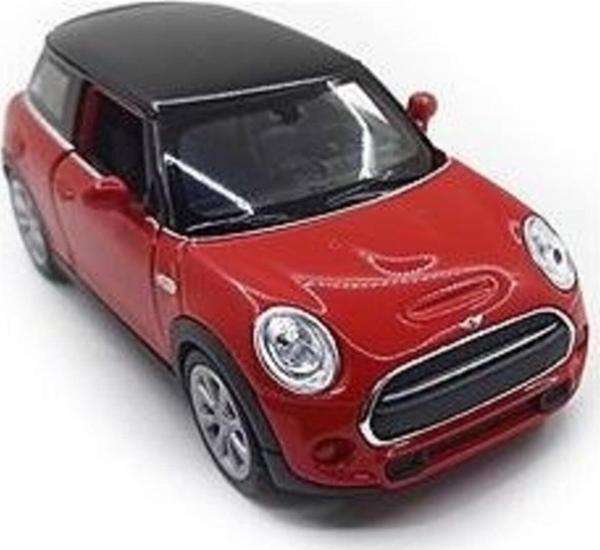 Welly Mini Cooper New Mini Hatch 1/36 Ölçek Diecast Model Araba Çek Bırak - Image 1