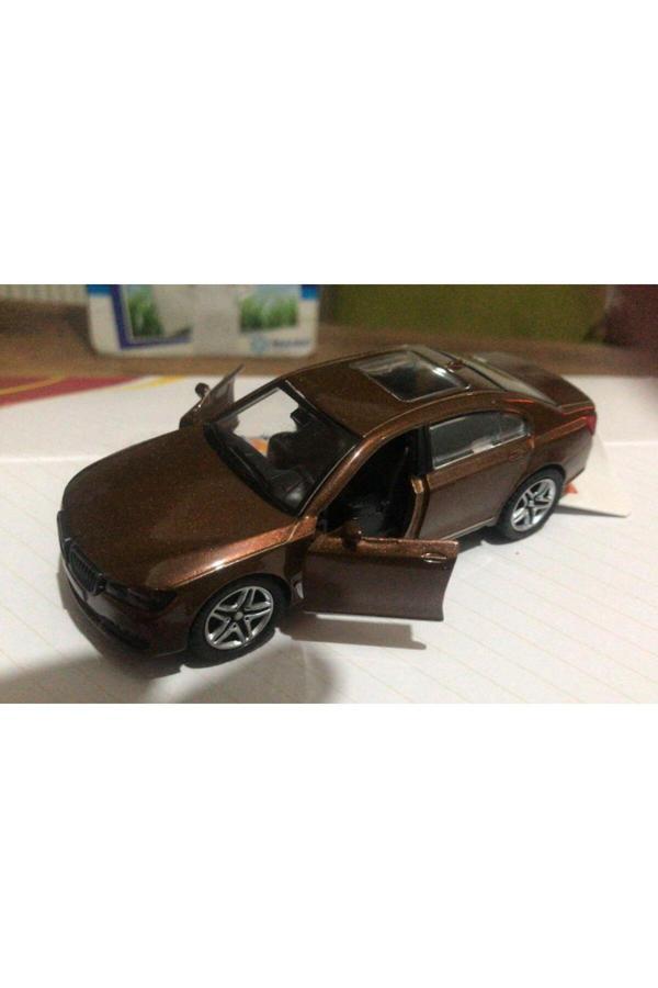 Sunman Oyuncak Metal Model Araba Açılır Kapı 1/36 Çek Bırak Kahve Bmw - Image 1