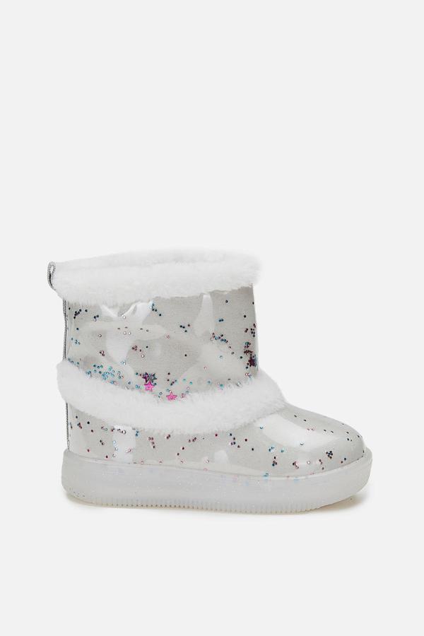 Vicco Comet Işıklı Kız Çocuk Beyaz Bot - Image 1