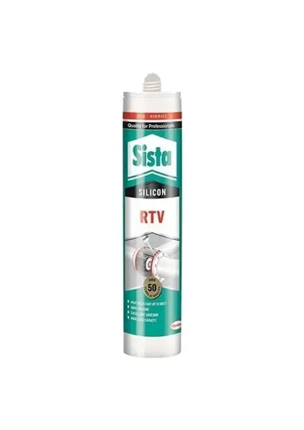 Sista Rtv Kırmızı Silikon 310 Ml - Image 1