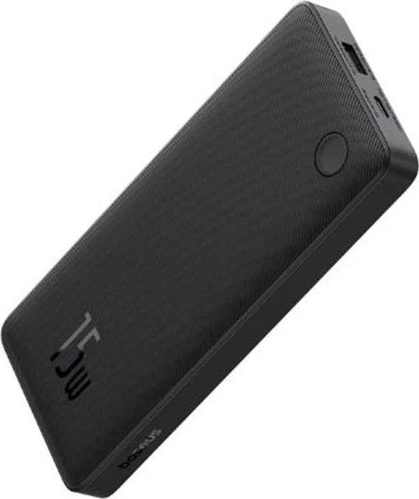 Baseus Airpow Lite Power Bank 10000mAh 22.5W Dual-Cable Cosmic Black - Image 1