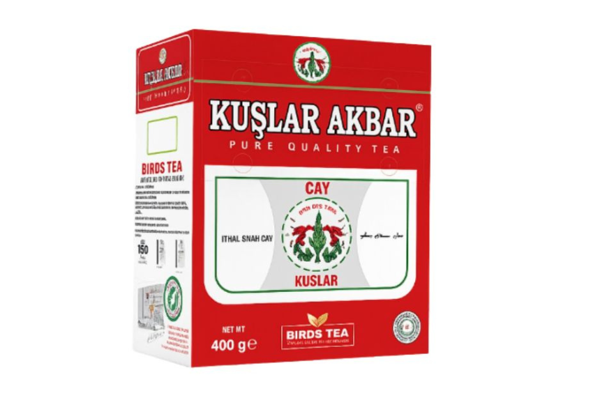 AKBAR KUŞLAR SEYLAN DÖKME ÇAYI 400 GR - Image 1