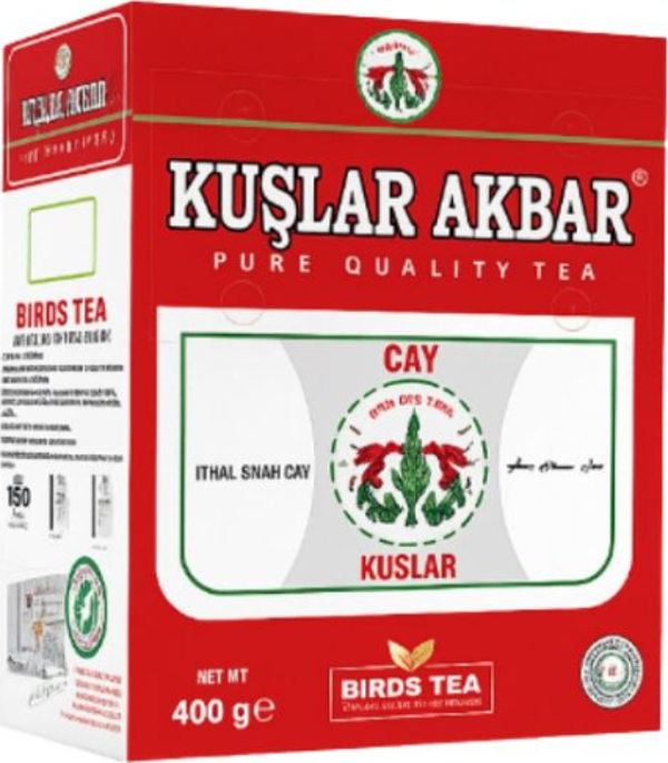 AKBAR KUŞLAR SEYLAN DÖKME ÇAYI 400 GR - Image 1