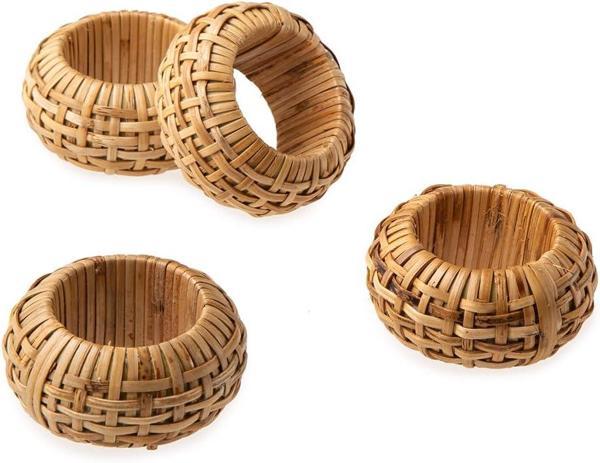 Jumbo Nature 4'Lü Peçete Halkası - Image 1