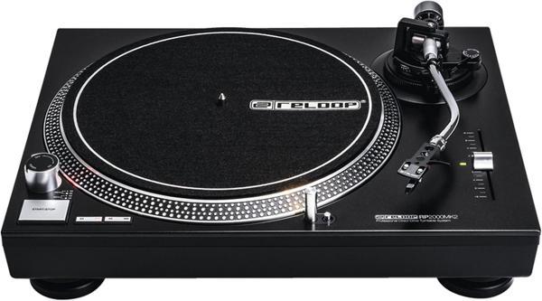 Reloop Rp-2000 Mk2 | Profesyonel Direct-Drive Dj Pikap/Turntable, Ortofon Om Black Pikap İğnesi Ve H - Image 1