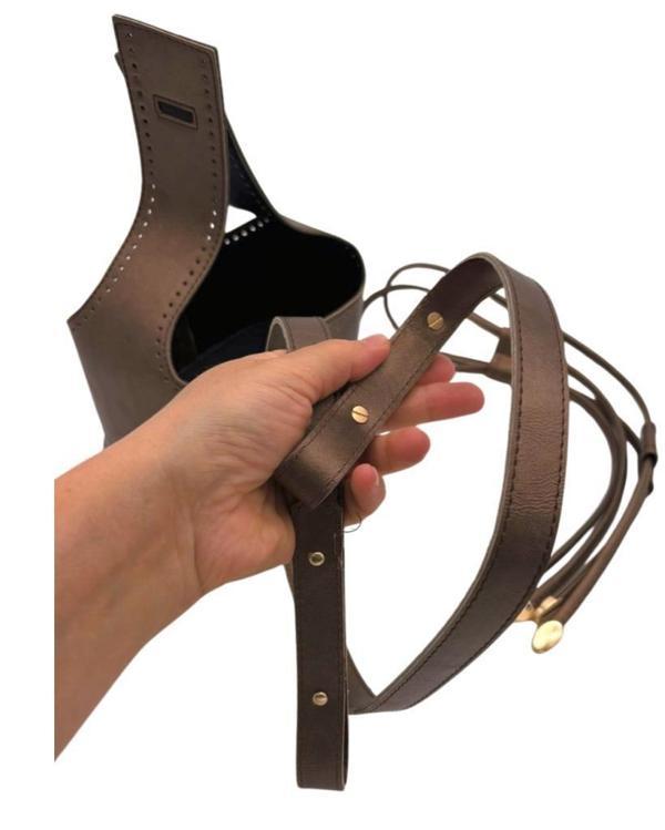 Angel Çanta Aksesuar Torba2 Model Çanta Yapım Aparatı Bakır Renk Light Gold Metalli - Image 1