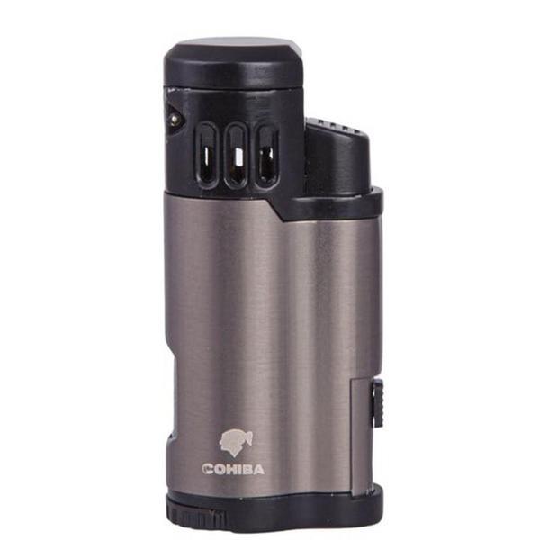 Cohiba CCM0776 Jet Torch Delicili Puro Çakmağı Gri - Image 1