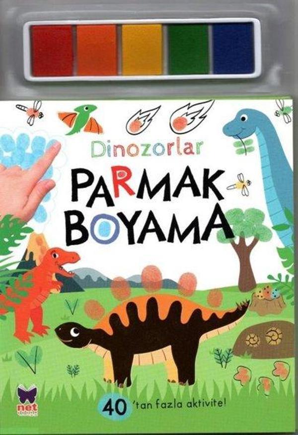 Parmak Boyama - Dinozorlar - Net Çocuk Yayınları Yayınevi - Image 1